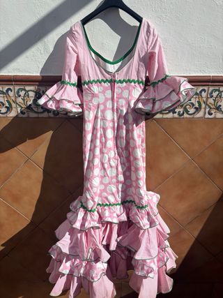 Traje de flamenca.