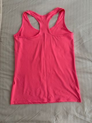 Camiseta deportiva Decathlon rosa