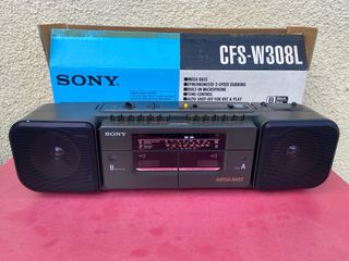 Radio Cassette Sony CFS-W308L Mega Bass