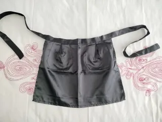 Traje Regional Casera Gris/Negro con blanco