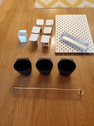 Panel Organizador Pared Ikea Blanco