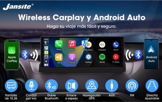 Pantalla Carplay Android Auto Inalámbrico