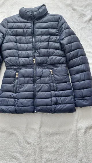 Chaqueta acolchada azul