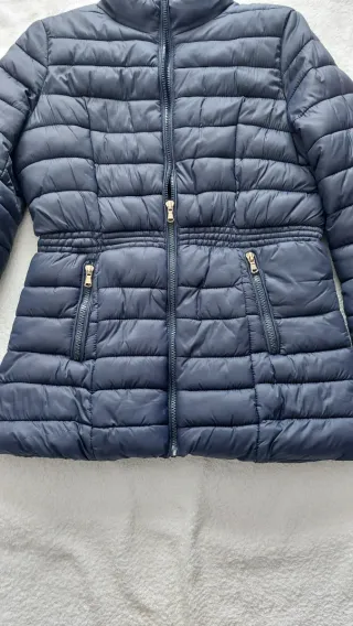 Chaqueta acolchada azul