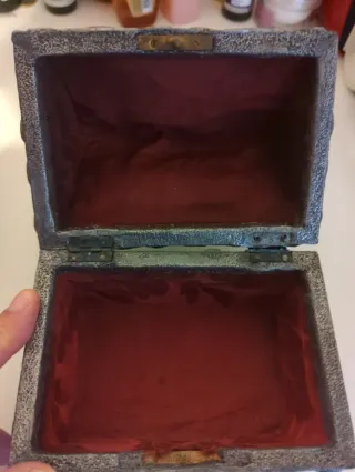 Joyero / Caja Decorativa Estilo Gótico años 60