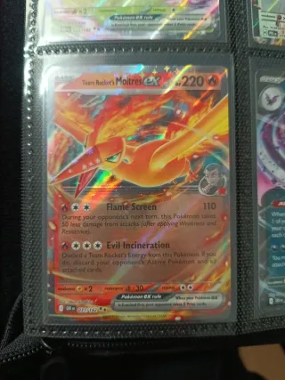 Moltres EX Carta Pokémon 031/182