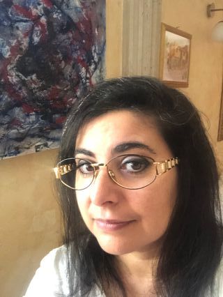 142-Montatura dorata FENDI ovale originale vintage