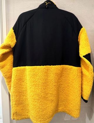 Columbia Forro Polar Negro y Amarillo