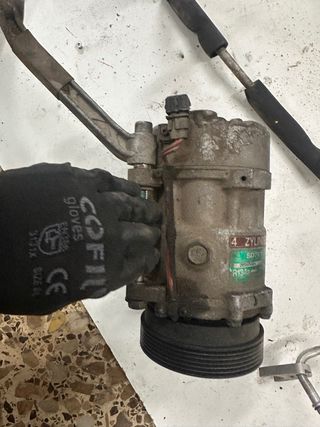 Kit Compresor A/C Seat Ibiza 6K Tuberías