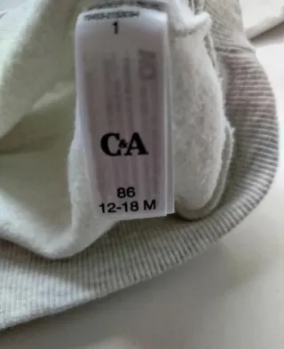 Pack 3 sudaderas niño C&A T.86
