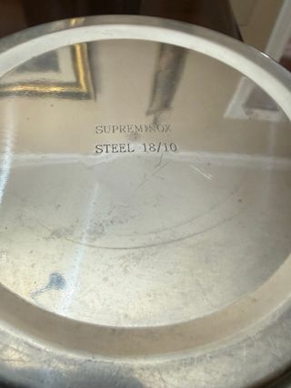 Set 2 cubiteras metálicas alta gama - supreminox