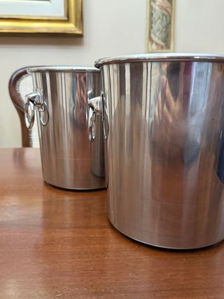 Set 2 cubiteras metálicas alta gama - supreminox