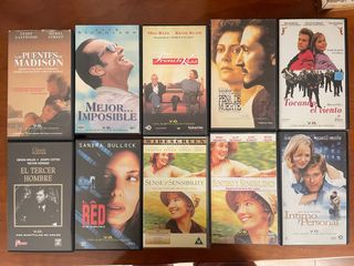 Pack 10 Películas VHS