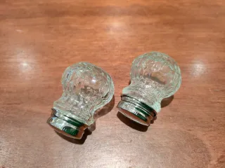 Set Sale e Pepe Vintage Vetro e Metallo