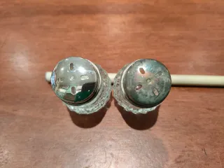 Set Sale e Pepe Vintage Vetro e Metallo