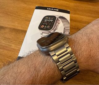 Bracciale LULULOOK in titanio per Apple Watch Ultra