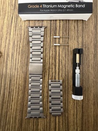 Bracciale LULULOOK in titanio per Apple Watch Ultra