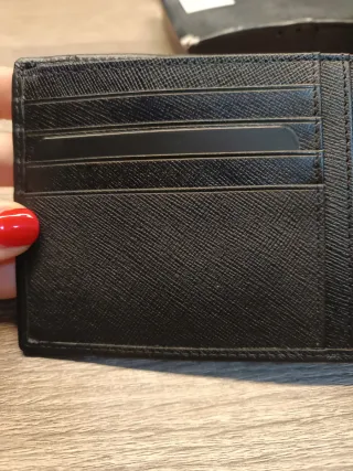 Portafoglio Uomo Momo Design Nero