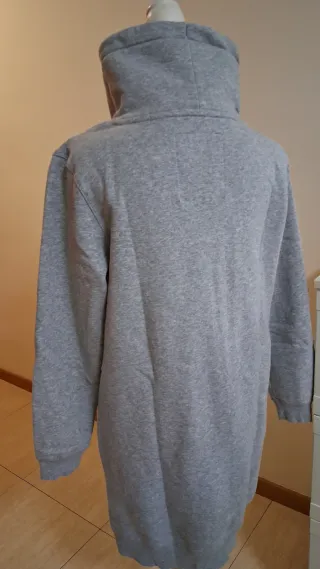 Vestido gris oversize let's chill