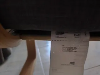 Cojín Sillón POÄNG Skiftebo Gris Oscuro IKEA