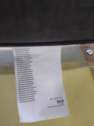 Cojín Sillón POÄNG Skiftebo Gris Oscuro IKEA