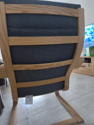 Cojín Sillón POÄNG Skiftebo Gris Oscuro IKEA