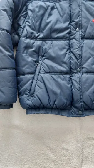 Chaqueta acolchada azul