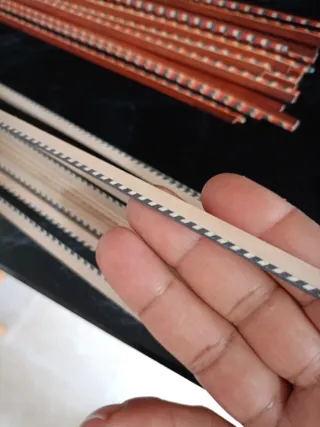 Strisce per profilo di chitarra in acero