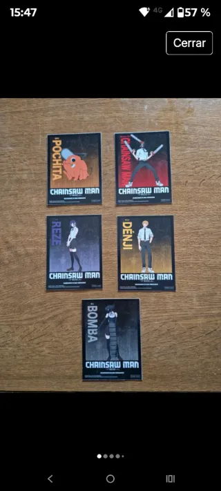 Postales Chainsaw Man