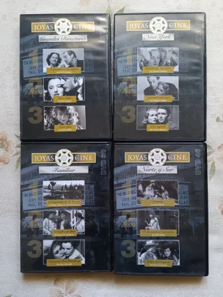 Películas DVD colección Joyas del Cine.