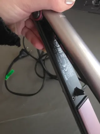 Piastra capelli Bellissima Silver/Rosa