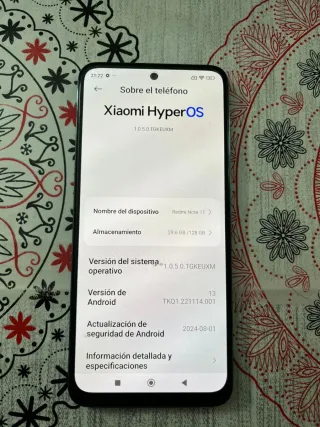 Móvil Xiaomi Redmi note 11 128 GB