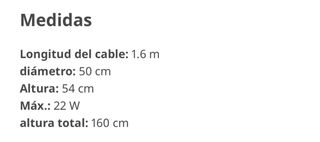 Lámpara de bambú natural artesanal