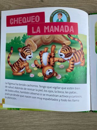 Mis animales del zoo. Sayan el tigre