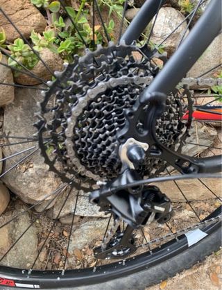 Bicicleta MTB WRC Pro Naranja/Negra.