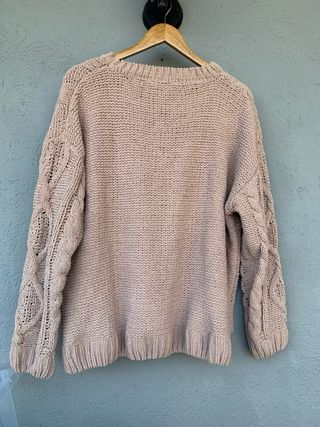 Jersey marrón de invierno