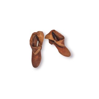 Botins H&M Camurça Castanho