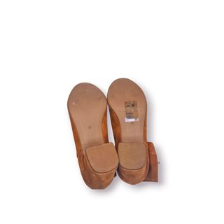 Botins H&M Camurça Castanho