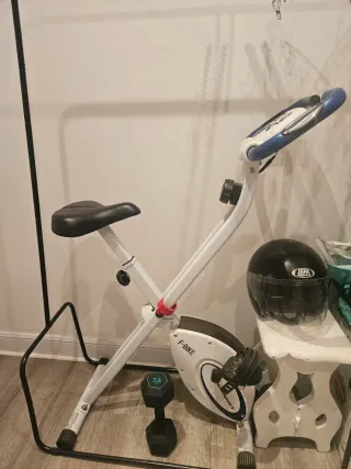 Bicicleta Estática Plegable