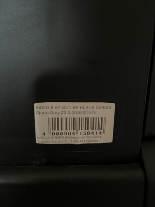 Silla coche Britax Römer 2/3