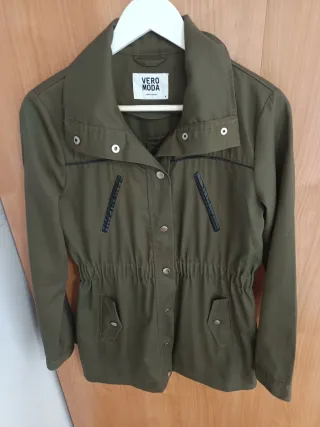 Chaqueta Verde Militar Vero Moda Talla M