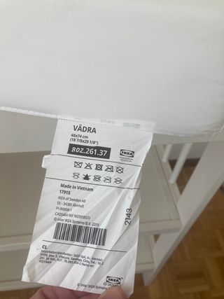 Cambiador IKEA Gulliver Blanco