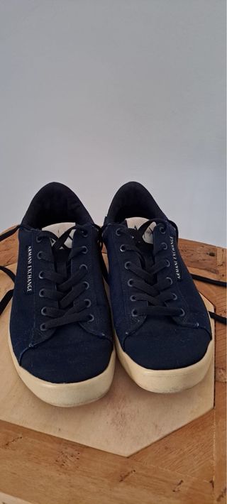 Armani Exchange Sneakers Blu/Beige