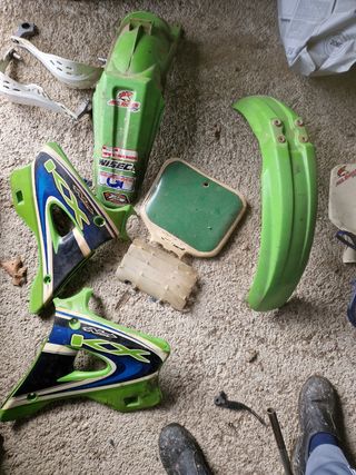 Plásticos tapas kawasaki kx 250cc 1998