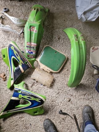 Plásticos tapas kawasaki kx 250cc 1998