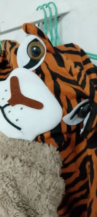 Disfraz Adulto Tigre Peluche Unisex
