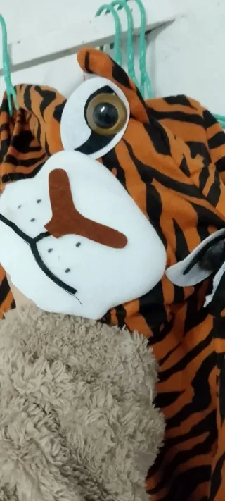 Disfraz Adulto Tigre Peluche Unisex