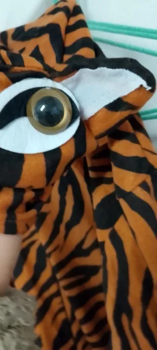 Disfraz Adulto Tigre Peluche Unisex