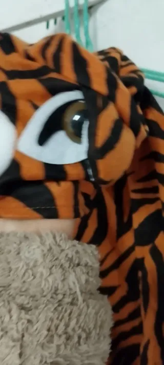 Disfraz Adulto Tigre Peluche Unisex