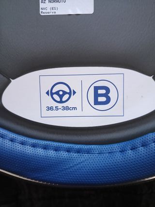 Funda Volante Norauto Chrome Azul